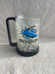 Cronulla Sharks NRL Freeze Beer Stein Frosty Mug Cup
