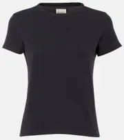 [Khaite] Khaite Samson cotton jersey T-shirt AU 14 black