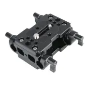 NICEYRIG Tripod Mounting Base Plate Adapter for Blackmagic URSA Mini Camera Rig