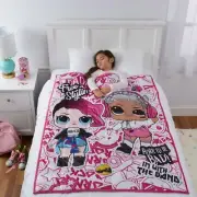 New LOL Surprise! Free Stylin' Weighted Blanket 4.5lbs (2kg) 36"x48" Pink A4940I