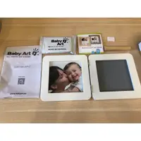 在飛比找蝦皮購物優惠-[二手新品] Baby Art - 寶寶手腳雕塑相框 手腳印