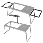 Sturdy Aluminum Alloy Construction Camping Table Side Frame and Layer Board