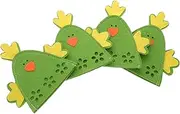 COLLBATH Easter Egg Covers 4pcs Chick Shaped Decorative Spring Table Decorations