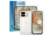 [3x in 1] Google Pixel 9 Pro Fold Premium Clear Edge-to-Edge Full Coverage Hydrogel Screen Protector Film by MEZON (Pixel 9 Pro Fold, Hydrogel)