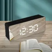 Digital Clock LED Display Desk Table Temperature Alarm Time Modern Home Decor