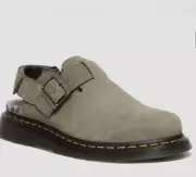 Dr. Martens Jorge || Faux Fur Lined Mules |Nickel Grey | Men's Size 11 | NWT