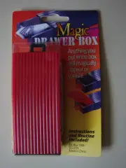 MAGIC DRAWER BOX TRICK CLOSE UP MAGIC APPEAR OR VANISH OR CHANGE OBJECTS HOBBY