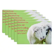 6x LVD Remind Me How Old Ceramic 9cm Fridge Magnet/Magnetic Decorative Rectangle