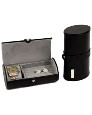 Bey-Berk Watch & Cufflink Travel Case