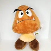 Nintendo Super Mario Brothers Goomba 16" Plush Brand New!