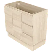 CIBO 900mm Coast Veneer Tonic Full Height Bathroom Vanity - Cabinet Only