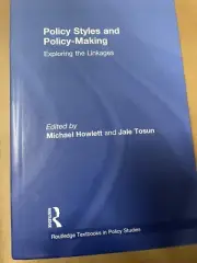 Routledge Textbooks in Policy Studies: Policy Styles and Policy-Making by...
