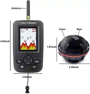 Portable Wireless Fish Finder Sonar Fishing Alert Underwater Echo Sounder Fish