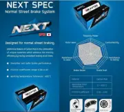 Nexzter NextSpec Rear Brake Pad Set NX8139 Mini Cooper S ONE R53