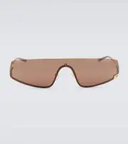 [Gucci] Gucci Tom shield sunglasses One Size gold
