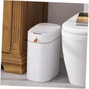 Rechargeable Bathroom Trash Can,Motion Sensor Trash Can Automatic Trash Can