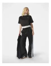 [Decjuba] D-Luxe Side Snap Track Pant in Black