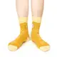 【in Pairs】伸縮自如的雞與鴨可愛麵包 中筒襪 女襪 襪子 潮襪