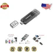 256GB USB C Flash Drive - 2 in 1 OTG USB 3.0 Memory Stick with Keychain