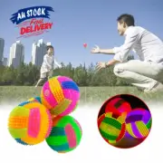 LED Light Toy Flashing Bouncing Ball Kids Dog Pet Jumping Activation Puppy AU