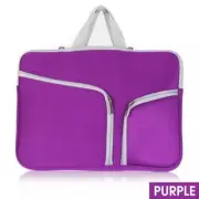 1x Laptop Sleeve Case Carry Bag for Macbook Pro/Air Dell Sony 15 inch - Purple