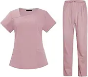 [yuksok] Nursing Scrubs Set Nursing Uniforms Set Nurses Day Gift Workwear Nursing Workwear for Massaging Women Doctor Healthcare Staff