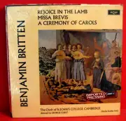 BENJAMIN BRITTEN: A CEREMONY OF CAROLS~ST. JOHN'S COLLEGE CHOIR, CAMBRIDGE