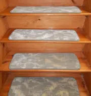 15 Step 9''x 30''+ 1 Area Rug 50''x 70'' Tufted carpet Wool Woven Stair Treads .