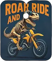RPLIFE Rex Dinosaur Skeleton Barber Cape Gown Hair Color Cape, Home Haircut Cape