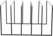 Vinyl Record Holder Stand Iron Cd Storage Rack Sleek Design for Office Study and Living Room Decor