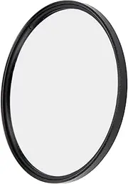 Lens UV Filter, Camera UV Filter Lens Solar Filter Solar Lens Filter Accessory for Photo Filming (58mm)