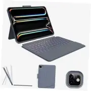 Case with Keyboard Compatible for iPad Pro 11 inch(M4, 2024): Bluetooth