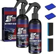 Multi Functional Coating Renewal Agent, Antifouling Spray for Cars, 3 in 1 High Protection Quick Car Coating Spray, Car Nano Paint Coating Agent (2pcs)