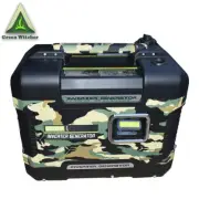 Camouflage Inverter Generator 240V 2KW Max 1.7KW Rated Pure Sine Petrol Camping