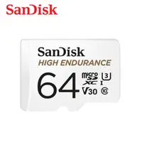 在飛比找蝦皮購物優惠-SanDisk HIGH ENDURANCE 64G 高耐用