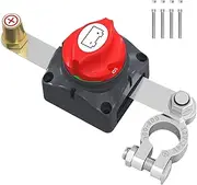 Battery Disconnect | Circuit Breaker for RV - Battery Power Cut Quick Disconnect Isolator for Car, Vehicle, RV, and Boat