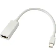 O-Astrotek Mini DisplayPort DP to HDMI Cable 15cm Adapter Converter