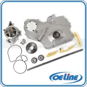Timing Chain Kit Oil Water Pump for 02-10 Chevy Cobalt Pontiac Saturn 2.2L 2.4L (for: Chevrolet)