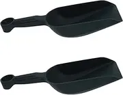 HANABASS 2pcs Plastic Garden Shovel Soil Shovel Spoons Digging Tool Scoop Gardening Tools Succulent Soil Shovel for Vegetables Soil Transplanting Planting