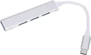 Mobestech Hub Computer Adapter Devices Laptop Supply Computers Laptops Computer Devices Wireless Adapter Laptop Mini Data Transmission Accessory Type Travel Aluminum Alloy USB