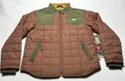 Howler Bros Merlin Jacket Mens Small Puffer Quilted Soft Shell Cherrywood NWT