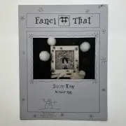 Fanci That Snow Day Snowman Counted Cross Stitch Pattern Chart Leaflet #135