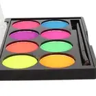 Halloween Face Paint 8 Vibrant Colors Glowing In Dark Water Based Face Paint WAS