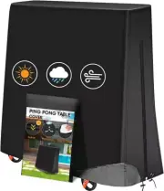 Ping Pong Table Cover-Black