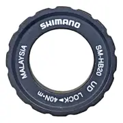 Shimano SM-HB20 Alloy Centerlock Disc Brake Rotor Lockring For TA Hubs 15/20mm