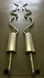 1957 FORD FAIRLANE HARDTOP DUAL EXHAUST SYSTEM ALUMINIZED