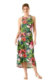 Tommy Bahama Size XS Jasmina Faraway Blooms Floral Maxi Dress NEW