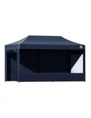Instahut Gazebo Pop Up Marquee 3x6 Navy