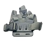 CHEST MOUNT HARNESS ONE SIZE FITS ALL (GRAY) SPARE KIT for GoPro Action Camera