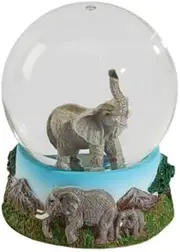 Elephant Snow Globe - Collectable Gift Idea